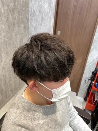 ショート カラー パーマ メンズ 🔥メンズ超特化🔥 青木海斗のヘアスタイル