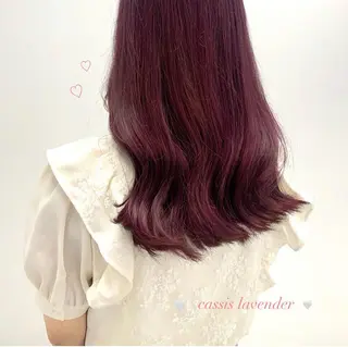 カラー RIKO👼🏻💓 韓国ガーリーのヘアスタイル