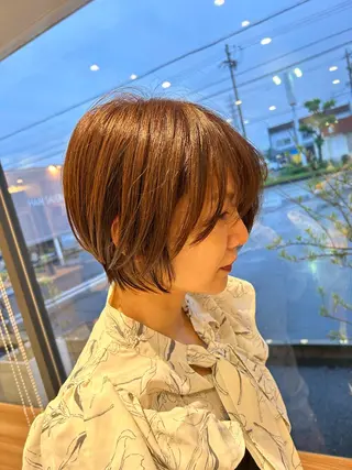 ショート 長屋 裕大のヘアスタイル