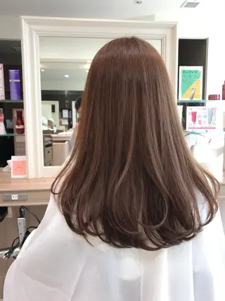 セミロング "オクムラ タクヤ"のヘアスタイル