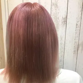 セミロング カラー embrace エンブレイスのヘアスタイル