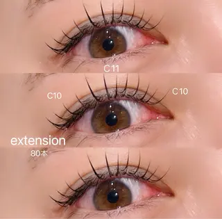 マツエク・マツパ Eyelist Aiのマツエク・マツパデザイン