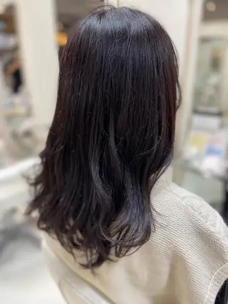 ロング カラー 菊地 美憂のヘアスタイル