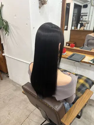 ロング カラー Ricca所属・Hina🧵/恵比寿 中目黒/透明感カラーのヘアスタイル