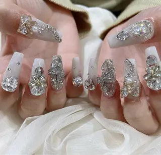 セミロング JNA認定講師🌸 RIEのネイルデザイン