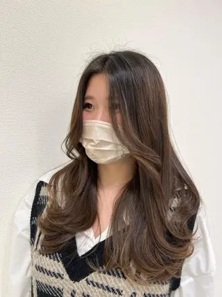 セミロング 二宮 光広のヘアスタイル