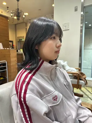 ミディアム カラー 大須/酸性ストレート 木場 健斗🌳のヘアスタイル