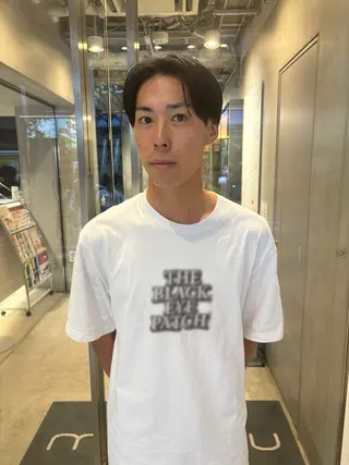 メンズ 内山 湧勝/ショート パーマ特化美容師のヘアスタイル