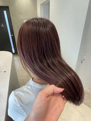 ミディアム カラー 女性リピ90%🍨 🩷佐藤みずきのヘアスタイル