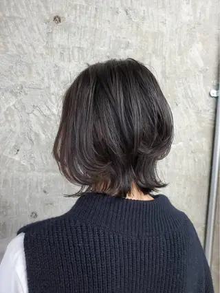 ミディアム 浅草 nia SUGIURAのヘアスタイル