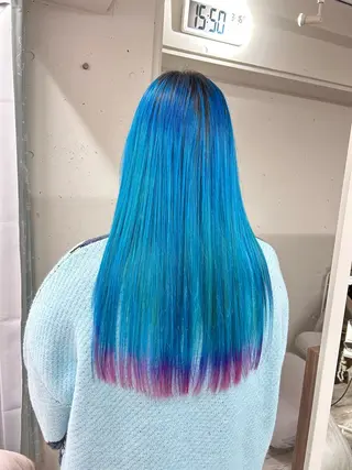 ロング カラー ミルミー美容室所属・🦄💒💓齎藤 七海子🦄💒💓のマツエク・マツパデザイン