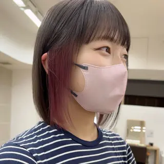 ミディアム カラー ✨️今だけ無料✨️ 鶴田みなみのヘアスタイル