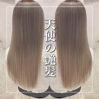 ロング カラー レイヤーカット/ 顔周り 五島巨幹のヘアスタイル