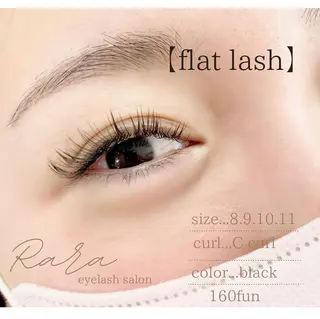 マツエク・マツパ RARA所属・【𝐑𝐀𝐑𝐀】 eyelashのマツエク・マツパデザイン