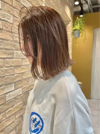 ショート 暖色カラー/ パリジェンヌ💟みくのヘアスタイル