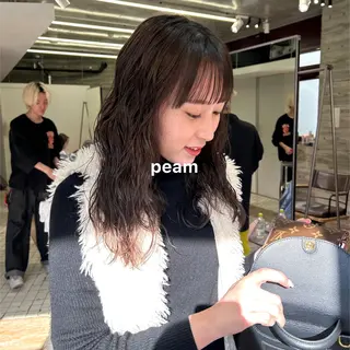 パーマ 暖色カラー推し/ トヤエリコのヘアスタイル