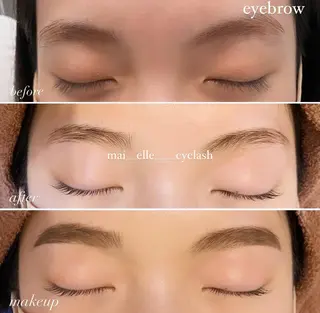 マツエク・マツパ アイブロウ frill eye beauty by ELLE所属・ふわ眉✴︎うぶ眉 🌸maiの眉毛・アイブロウイメージ