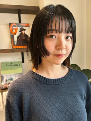 ミディアム カラー Riches by ENVY 西宮北口【リシェス バイ エンヴィー】所属・カラーリスト IKUHOのヘアスタイル