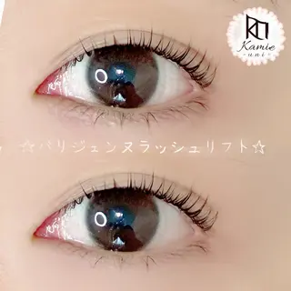 マツエク・マツパ Kamie-uni wakoのマツエク・マツパデザイン
