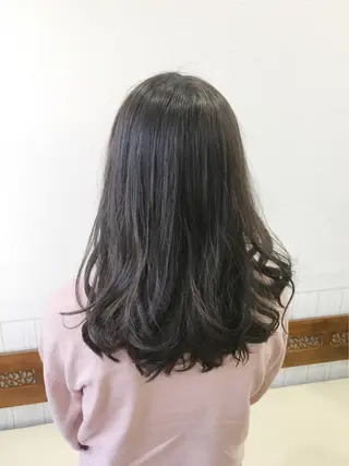 セミロング カラー Rise Heart 中村 裕介のヘアスタイル