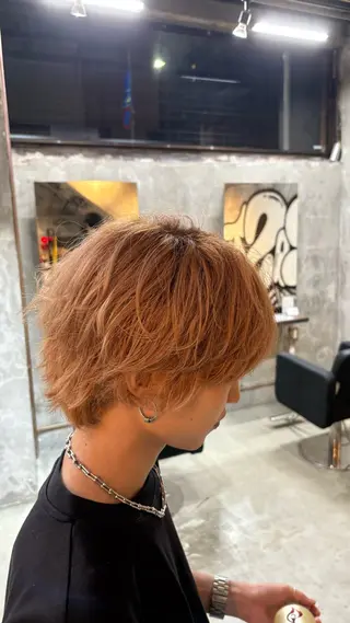 メンズ 髪質改善カラー&トリートメント専門店BLOOMA原宿所属・はやと /メンズセット/上野のヘアスタイル