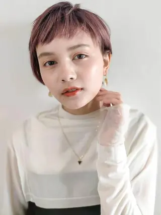 ミディアム カラー パーマ ヘアアレンジ cecil hair 難波店所属・髪質改善透明感カラー /SHOGO☀️のヘアスタイル