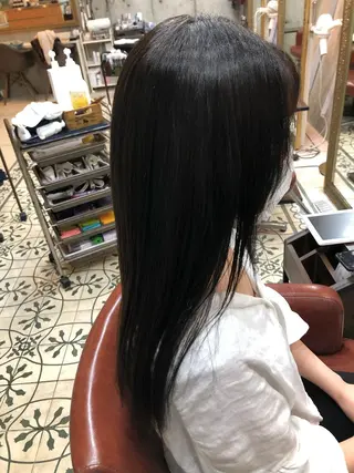 ロング ✨髪質改善✨ 縮毛矯正/佐藤恵太のヘアスタイル