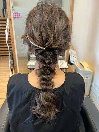 ヘアアレンジ 早川 真幸のヘアスタイル