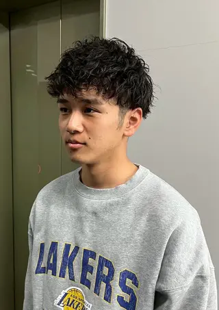 パーマ メンズ 坂本響 メンズカット/パーマのヘアスタイル