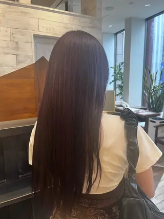 ロング カラー 平居 舞白のヘアスタイル