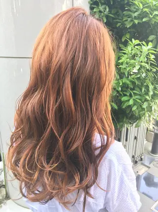 セミロング カラー THREE所属・THREE 関根大のヘアスタイル