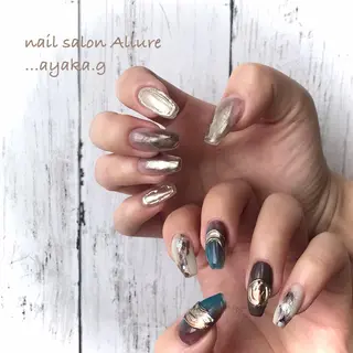 ネイル Allure小山店 後藤文香のネイルデザイン