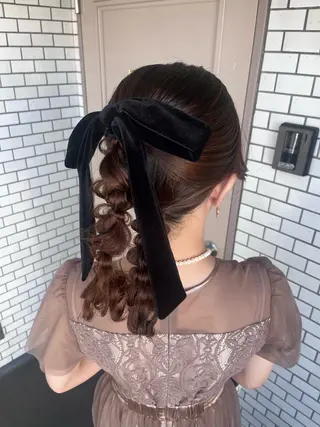 ヘアアレンジ 推し活＊イベントヘア 💕ゆり🐈🐾のヘアスタイル