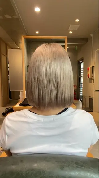 ミディアム ミユウ👗🎀 /カラーリスト/ボブのヘアスタイル