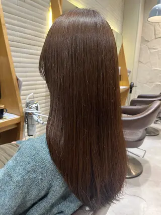 ロング カラー 田中 来夢のヘアスタイル