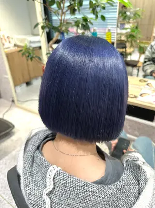 カラー ハイトーン/艶カラー 🫧 ユイナのヘアスタイル