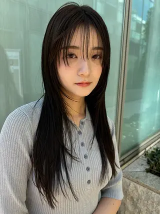 ロング ルカ/ レイヤーカット🍓のヘアスタイル