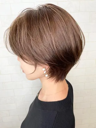 ショート 神野 雅樹のヘアスタイル