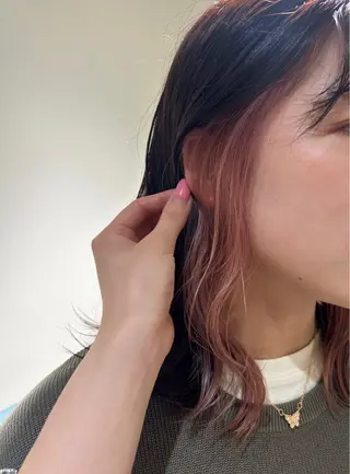 ミディアム カラー ☁️透明感カラー☁️ Reikaのヘアスタイル