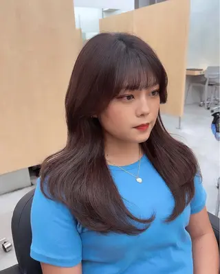 ロング カラー ヘアアレンジ I’ve所属・💘大人可愛く💘 Natsuki❥❥❥のヘアスタイル