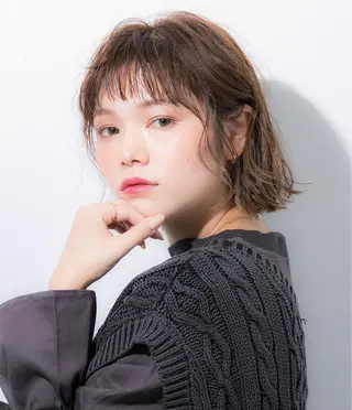 ミディアム リリー /Men's/パーマのヘアスタイル