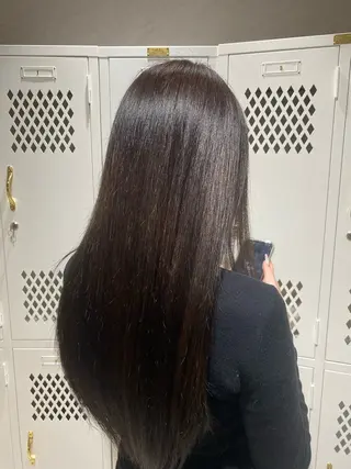 ロング 💎艶・透明感カラー /似合わせカット💎のヘアスタイル