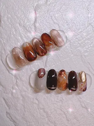 カラー ネイル ecru エクリュのネイルデザイン