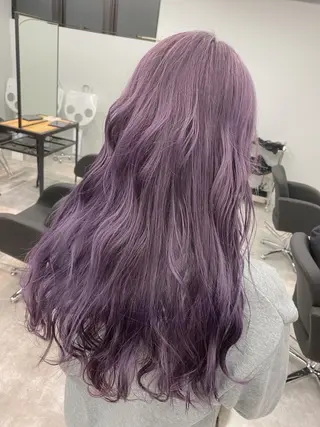 ロング カラー esu天満所属・esu 天満のヘアスタイル