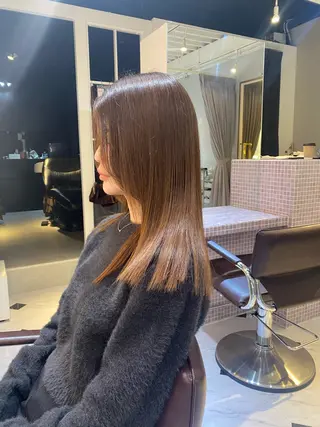 セミロング カラー ekolu北梅田店所属・梅田中崎町髪質改善 /オキヒロト/エコルのヘアスタイル
