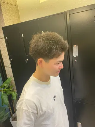 メンズ 西田辺/ タカスナオヤのヘアスタイル