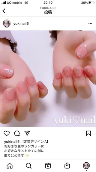 ネイル yuki♡nail 光が丘駅7分のネイルデザイン
