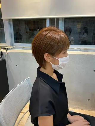 ショート 西山 恵太郎のヘアスタイル