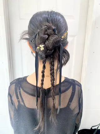 ヘアアレンジ uros.中目黒 moekaのヘアスタイル