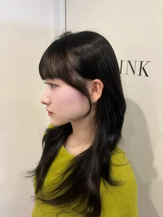ロング HIMARI/レイヤ ー/透明感カラー🤍のヘアスタイル